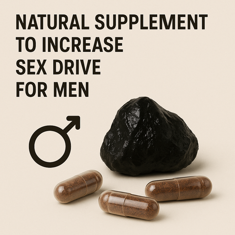 Image of Shilajit resin and capsules